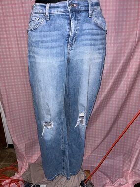 Banana Republic Light Blue Girlfriend Ankle Jeans - Women's